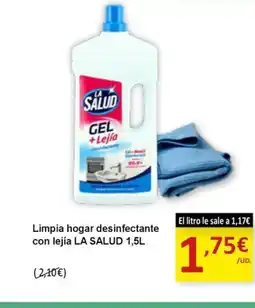 SPAR LA SALUD Limpia hogar desinfectante con lejia oferta