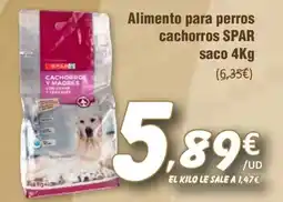 SPAR SPAR Alimento para perros cachorros oferta