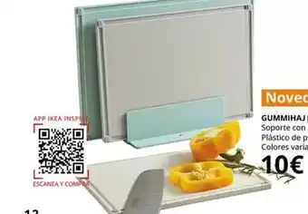 Ikea - soporte con plasstico de pp colores