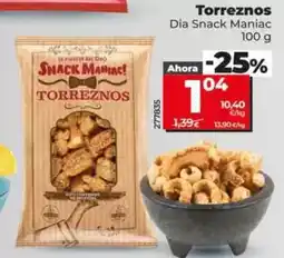 Dia Dia snack maniac - torreznos oferta