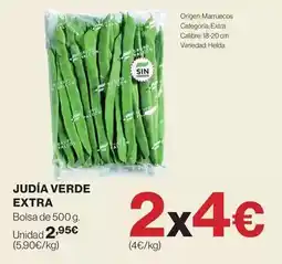 Hipercor Origen - judia verde extra oferta