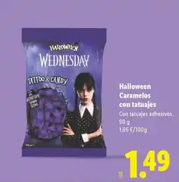 Lidl Caramelos con tatuajes oferta