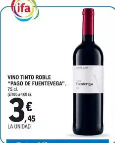 E.Leclerc Pago de carrovejas - vino tinto roble oferta