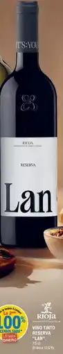 E.Leclerc Rioja - vino tinto reserva lan oferta