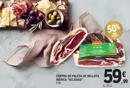 E.Leclerc Iglesias - centro de paleta de bellota iberica oferta