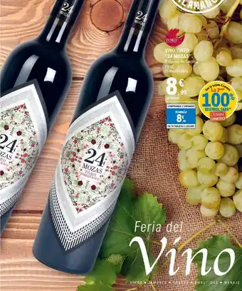 E.Leclerc 24 mozas - vino tinto oferta