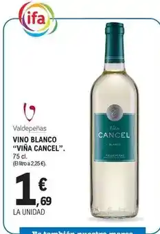 E.Leclerc Viña cancel - vino blanco oferta
