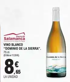 E.Leclerc Salamanca - vino blanco dominio de la sierra oferta