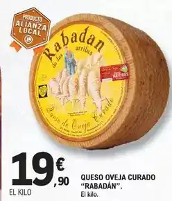 E.Leclerc Rabadan - queso oveja curado oferta