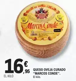 E.Leclerc Marcos conde - queso oveja curado oferta