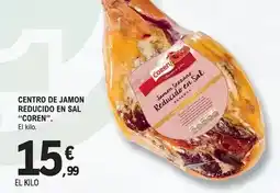 E.Leclerc Coren - centro de jamon reducido en sal oferta