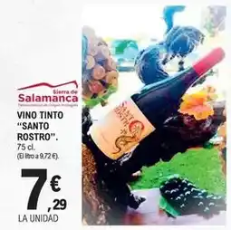 E.Leclerc Salamanca - vino tinto santo rostro oferta