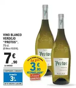 E.Leclerc Protos - vino blanco verdejo oferta