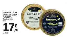 E.Leclerc Lavega - queso de leche cruda de oveja oferta