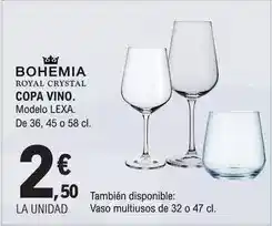E.Leclerc Bohemia - copa vino oferta