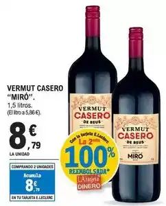 E.Leclerc Miró - vermut casero oferta