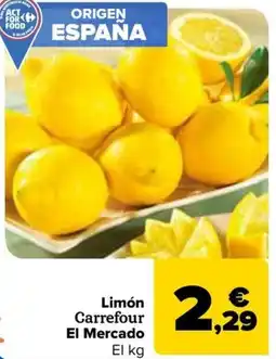 Carrefour Limón Carrefour El Mercado oferta