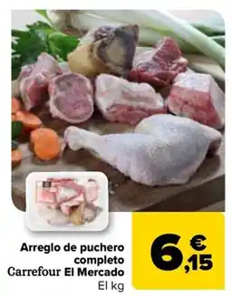 Carrefour Arreglo de puchero completo Carrefour El Mercado oferta