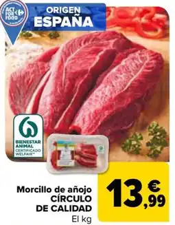 Carrefour CÍRCULO DE CALIDAD Morcillo de añojo oferta