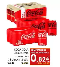 Dicost Coca-cola - clásica, zero o zero zero oferta