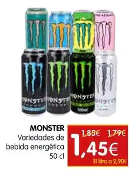 Dicost Monster - variedades de bebida energética oferta