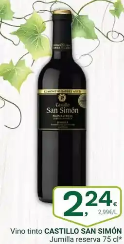 Supermercados Dani Castillo san simón - vino tinto oferta