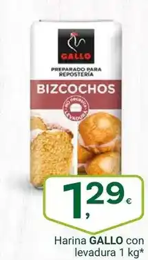 Supermercados Dani Gallo - harina con levadura oferta