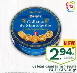 Supermercados Dani Ifa eliges - galletas danesas mantequilla oferta