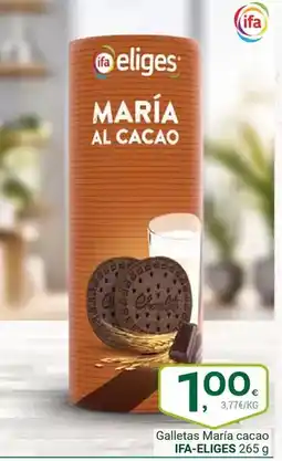Supermercados Dani Ifa eliges - galletas maría al cacao oferta