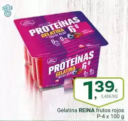 Supermercados Dani Postres reina - gelatina frutos rojos oferta