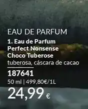 AVON Eau de parfum perfect nonsense choco tuberose oferta