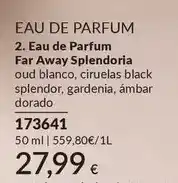 AVON Far - eau de parfum away splendoria oferta