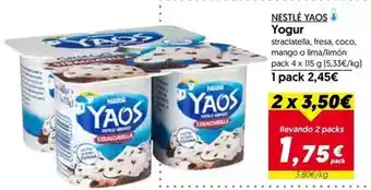 Hiper Usera Nestlé - yogur oferta