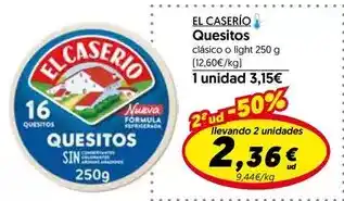 Hiper Usera El caserío - quesitos oferta
