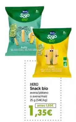 Hiper Usera Hero - snack bio oferta