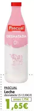 Hiper Usera Pascual - leche oferta