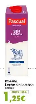 Hiper Usera Pascual - leche sin lactosa oferta