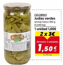 Hiper Usera Celorrio - judias verdes oferta