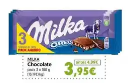 Hiper Usera Milka - chocolate oferta
