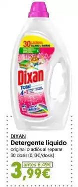 Hiper Usera Dixan - detergente líquido oferta