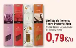FROIZ Roura - varillas de incienso perfume oferta