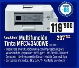 Beep Brother - multifuncion tinta mfcj4340dwe oferta