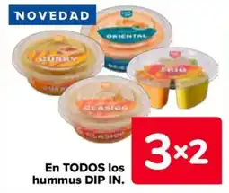 Carrefour DIP IN En todos los hummus oferta