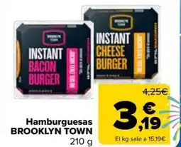 Carrefour BROOKLYN TOWN Hamburguesas oferta
