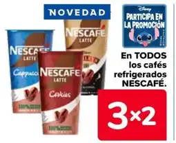 Carrefour NESCAFÉ En todos los cafés refrigerados oferta