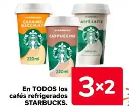 Carrefour STARBUCKS En todos los cafés refrigerados oferta