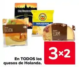 Carrefour EDAM En todos los quesos de holanda. oferta