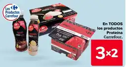 Carrefour En todos los productos proteína carrefour. oferta