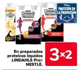 Carrefour NESTLÉ Lindahls pro+ en preparados proteicos líquidos oferta