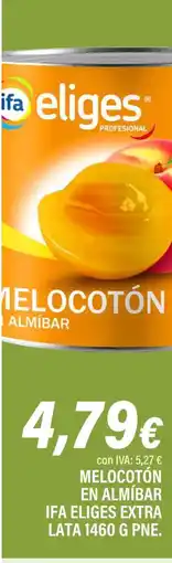 Cash Ifa IFA ELIGES Melocotón en almíbar extra oferta